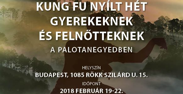 Kung Fu Nyílt hét gyerekeknek és felnőtteknek a Palotanegyedben Kung Fu Nyílt hét gyerekeknek és felnőtteknek a Palotanegyedben